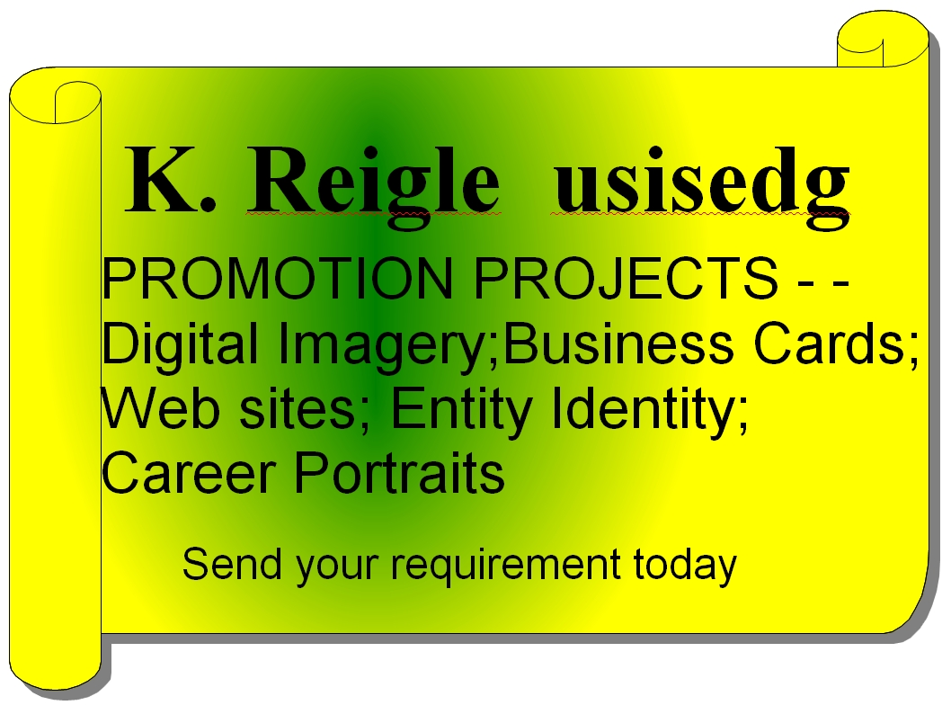 K. Reigle  usisedg - Promotion
